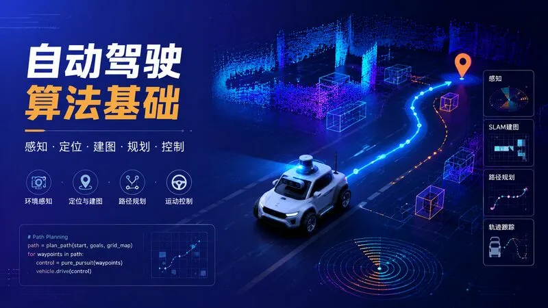 自动驾驶算法基础：路径规划与SLAM