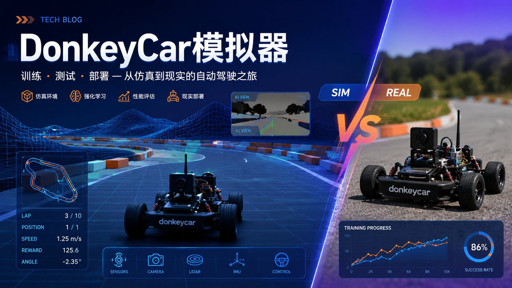 DonkeyCar 模拟器使用指南