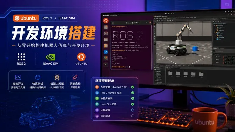 开发环境搭建：Ubuntu + ROS2 + Isaac Sim完整指南
