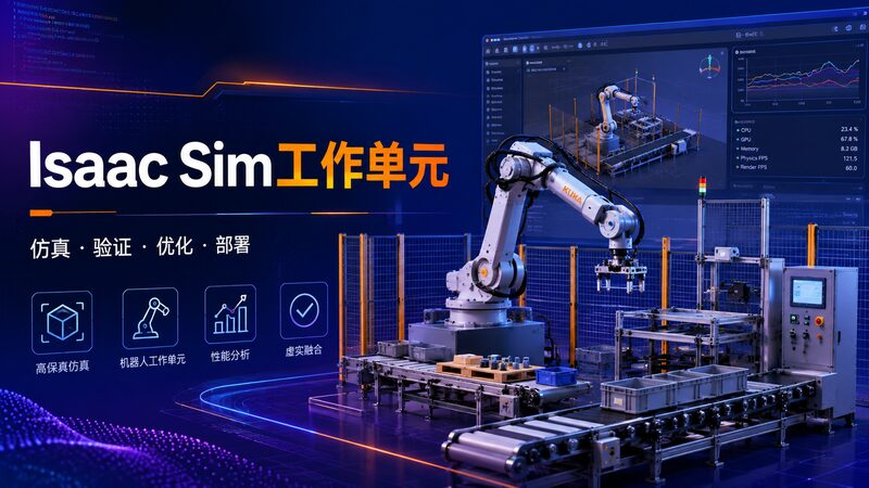在Isaac Sim中构建机器人工作单元