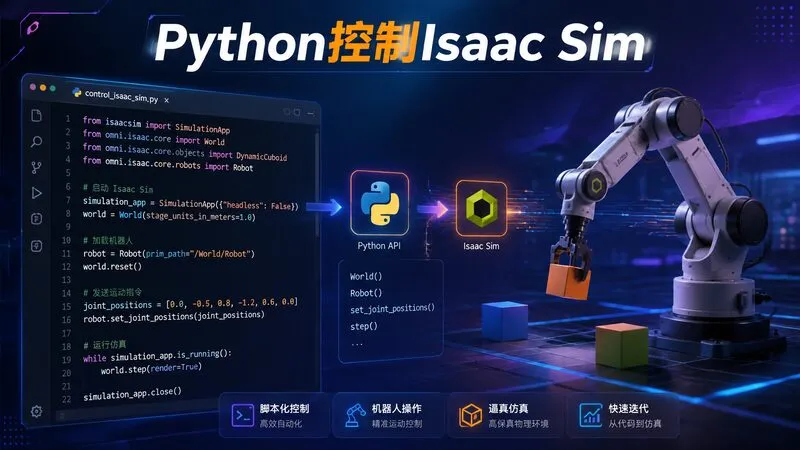 用Python控制Isaac Sim机器人