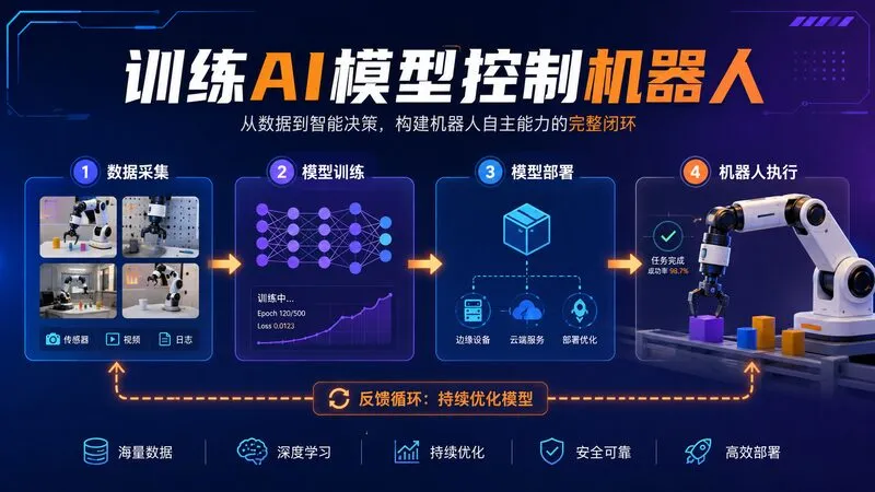 训练AI模型用于机器人控制